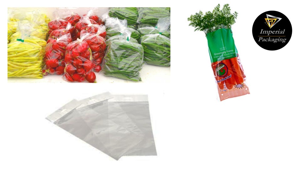 Printed &amp Clear Bags